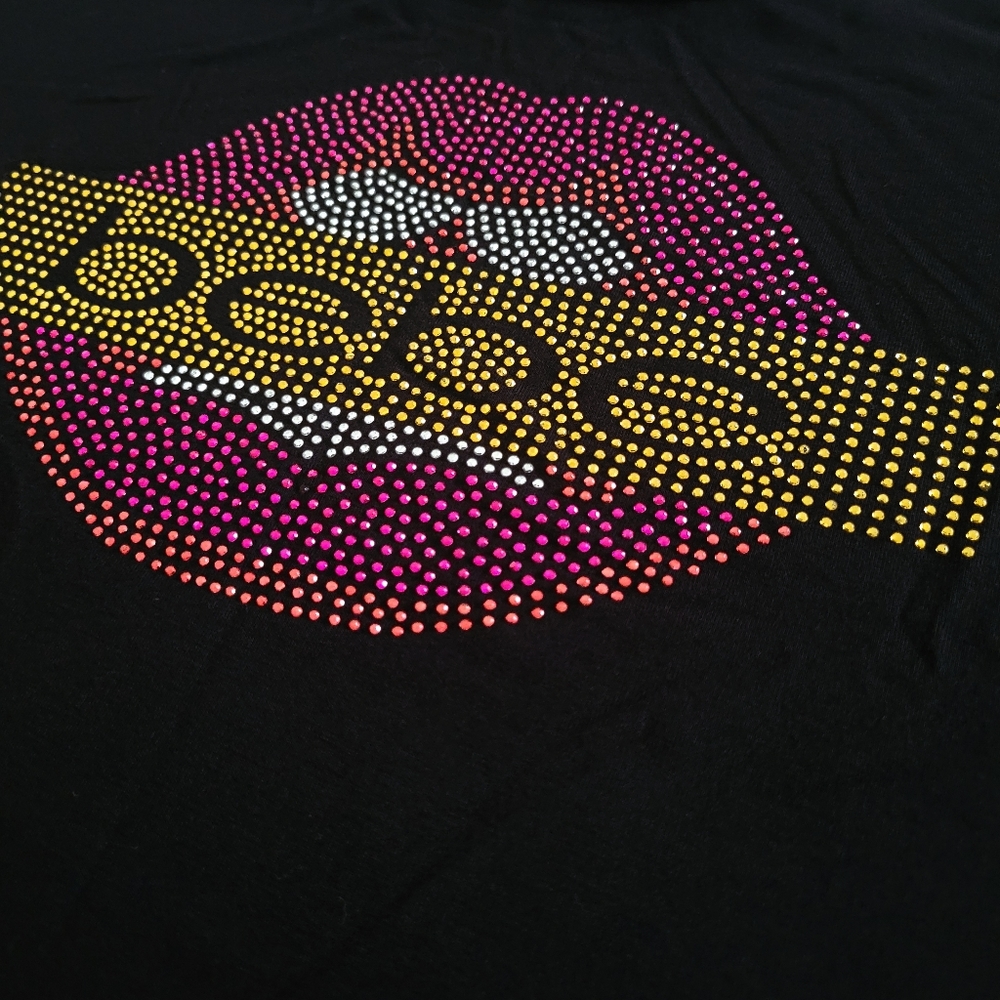 bebe Mouth👄 Grasping "bebe" Banner Top - NWT - Picture 12 of 16